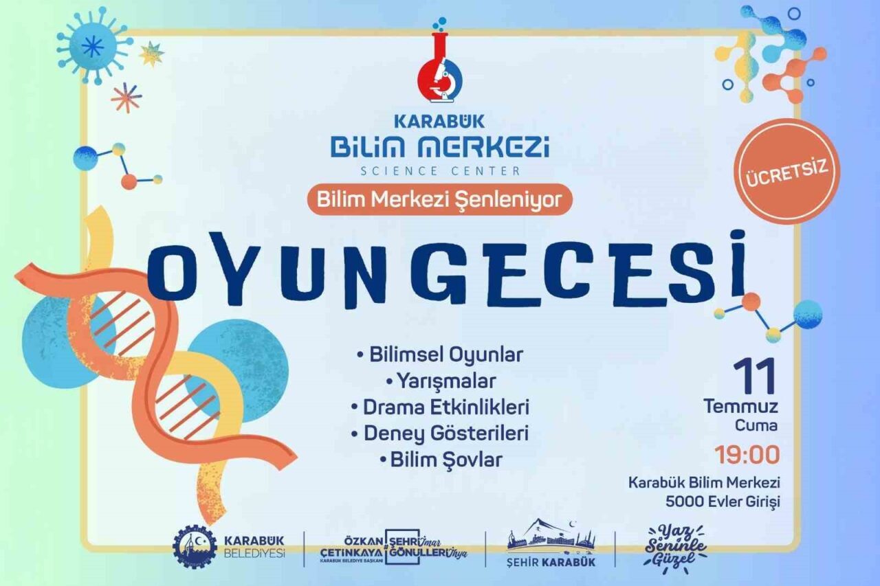 Karabük Belediyesi çocuklara bilimin eğlenceli dünyasını keşfettirecek