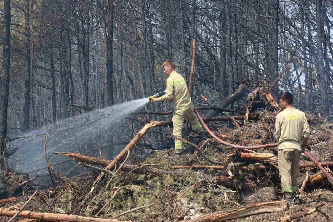 Karabük’teki orman yangınında 120. saate giriliyor