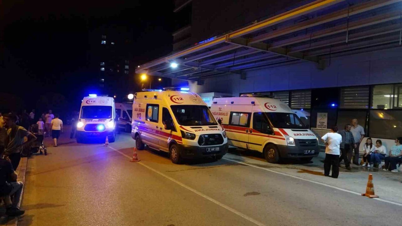 Kastamonu’da düğün yemeğinden zehirlenen çok sayıda kişi hastanelik oldu