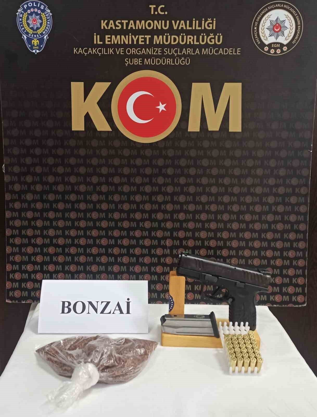 Kastamonu’da uyuşturucu operasyonu: 1 gözaltı