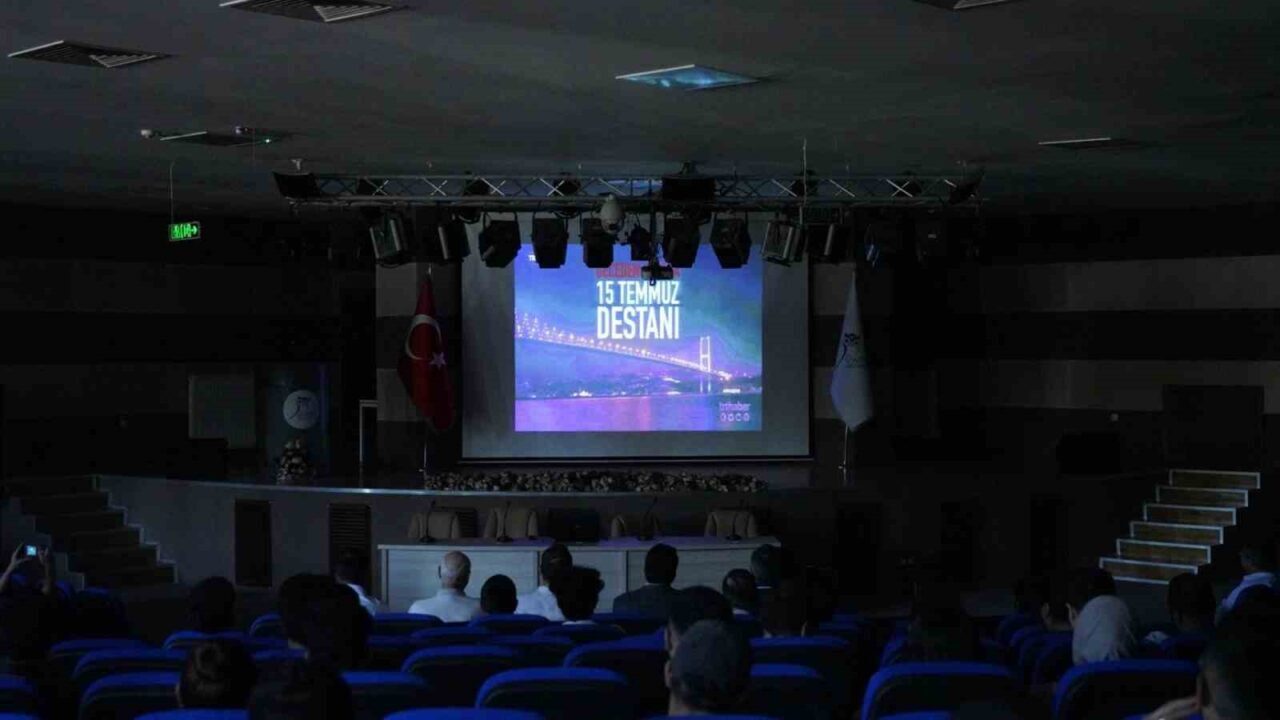 KBÜ’de  "Zaferin Adı Türkiye" temasıyla 15 Temmuz anma programları düzenlendi