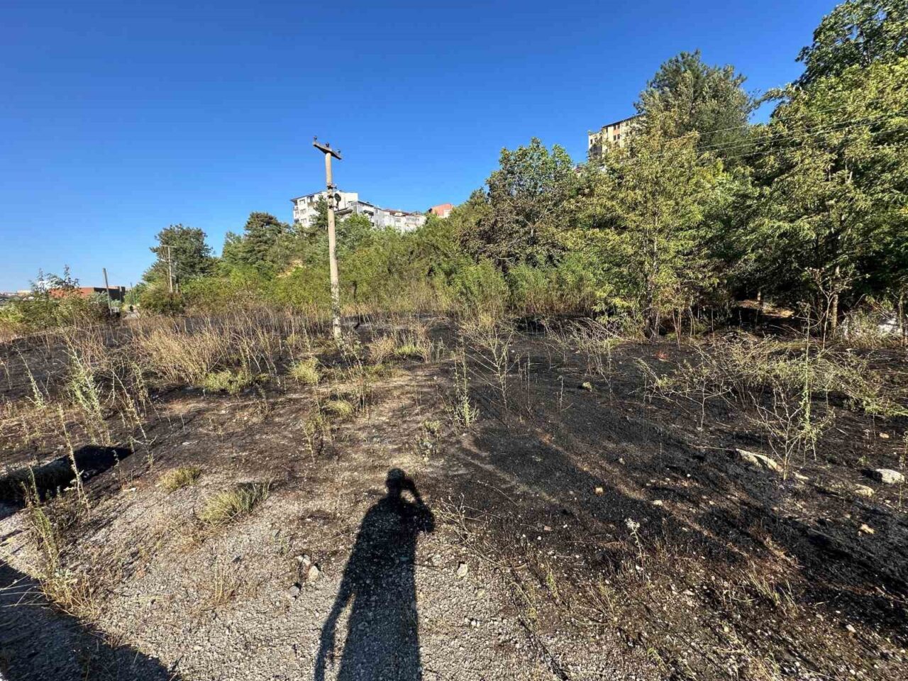 Ot yangınında facianın eşiğinden dönüldü