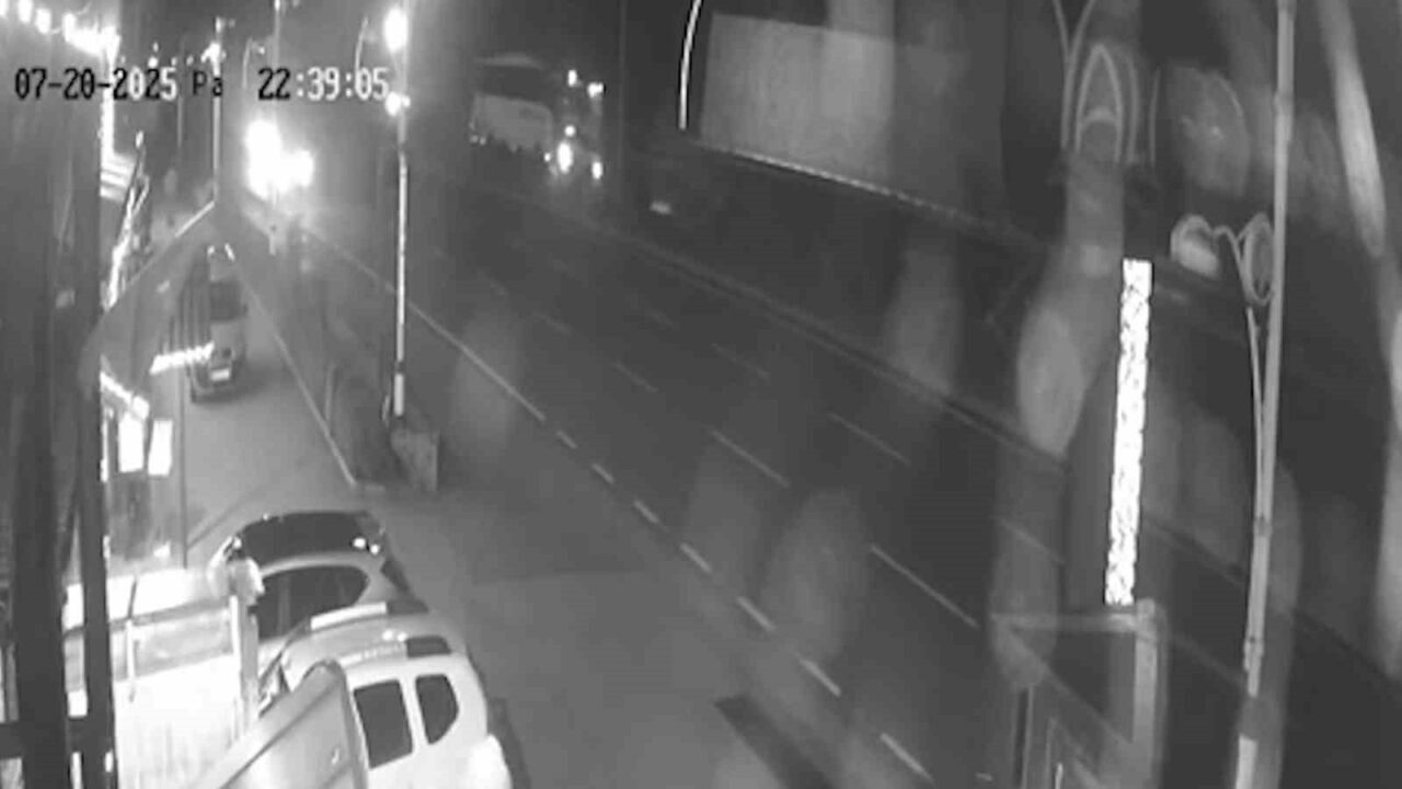 Rize’deki otobüs kazasının görüntüsü ortaya çıktı