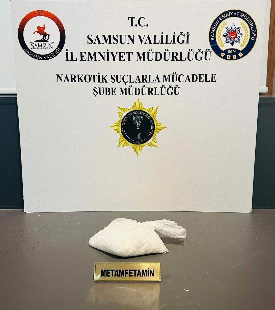 Samsun’da uyuşturucuyla yakalanan şahıs gözaltına alındı