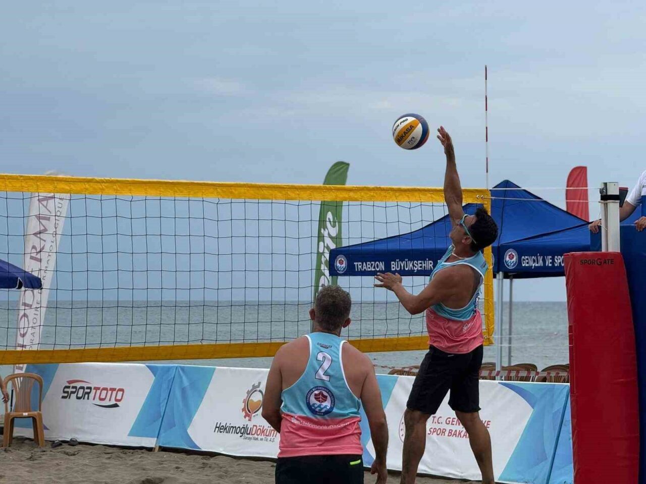 Trabzon’da Uluslararası Plaj Voleybolu heyecanı başladı