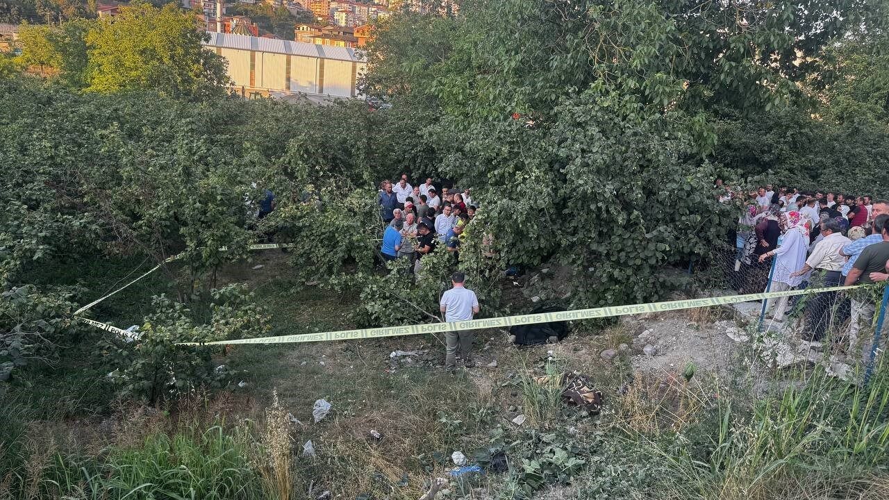 Zonguldak’ta kamyonet fındık bahçesine uçtu: Araçtan fırlayan sürücü öldü