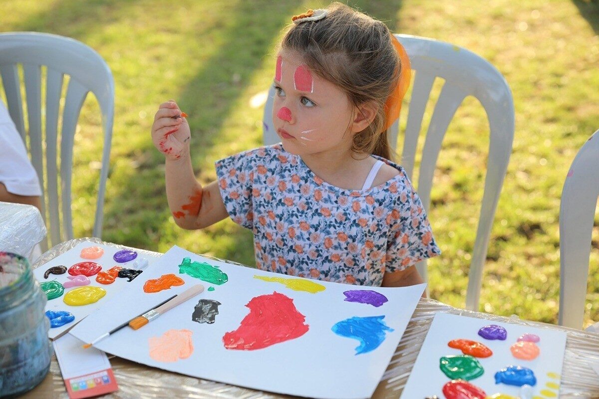 12. Uluslararası Resim Çalıştayı’nda çocuklar hem öğrendi hem eğlendi