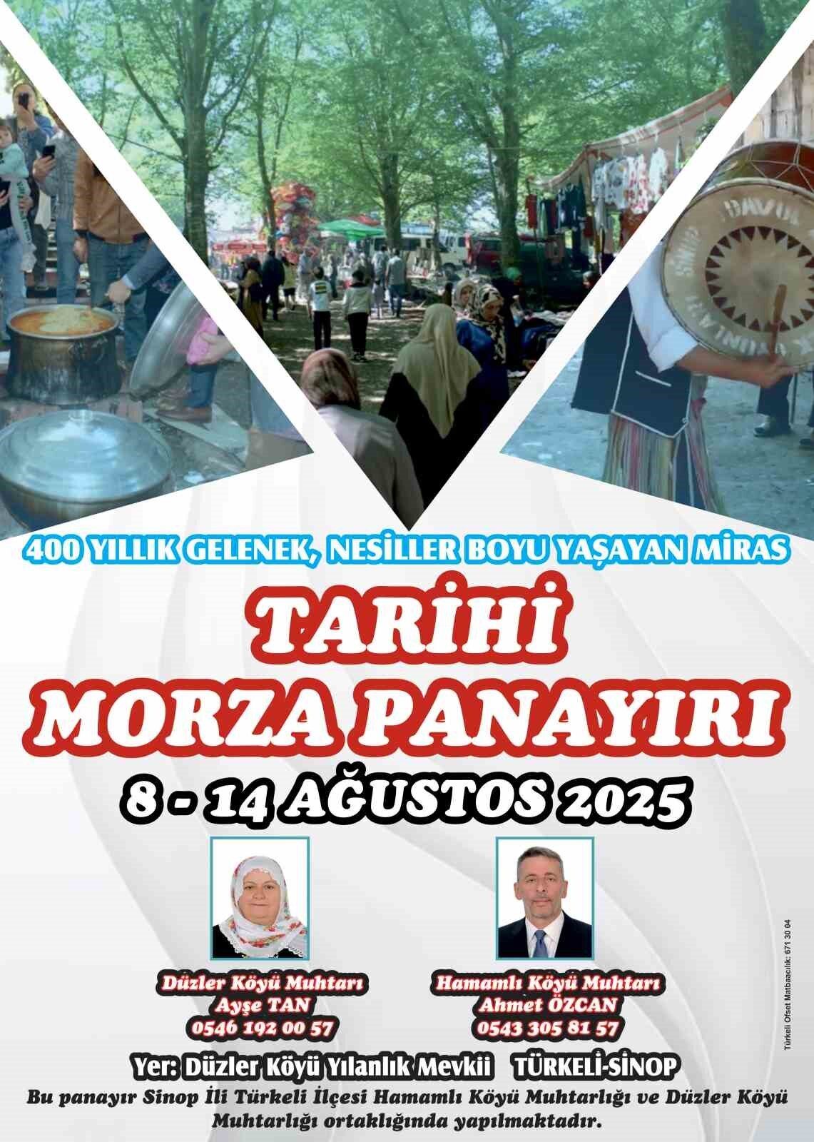 400 yıllık gelenek yarın başlıyor: Morza Panayırı’nda geri sayım sona erdi