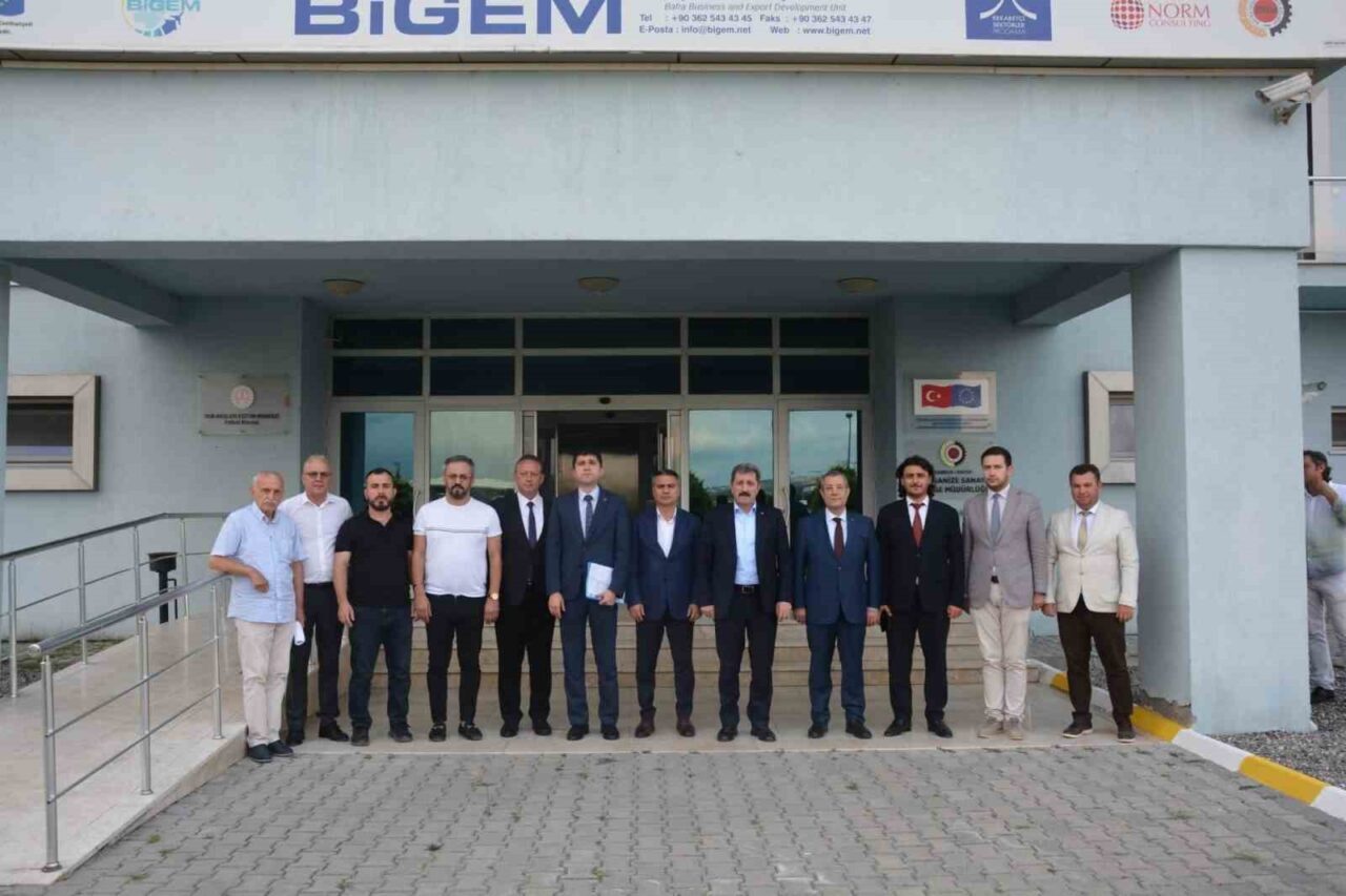Bafra Karma OSB’de yönetim ve müteşebbis heyeti toplantısı