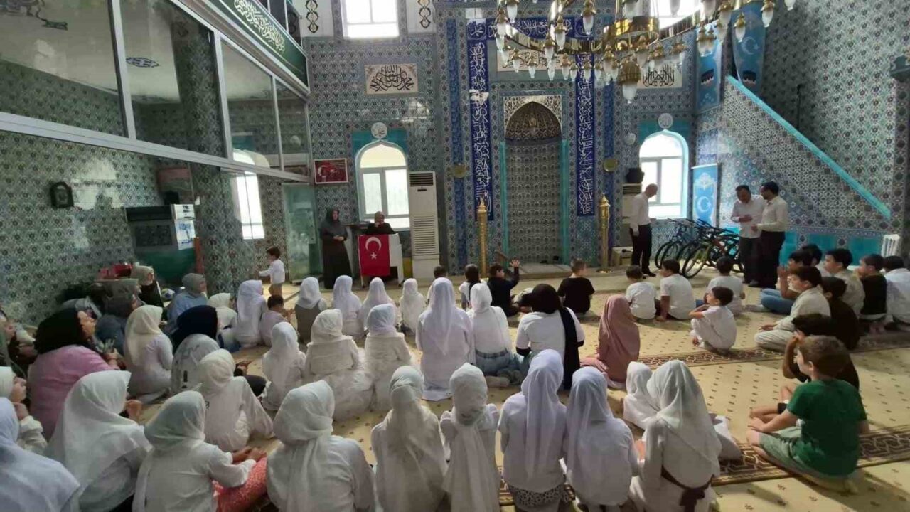 Bafra’da Yaz Kur’an Kursu tamamlandı