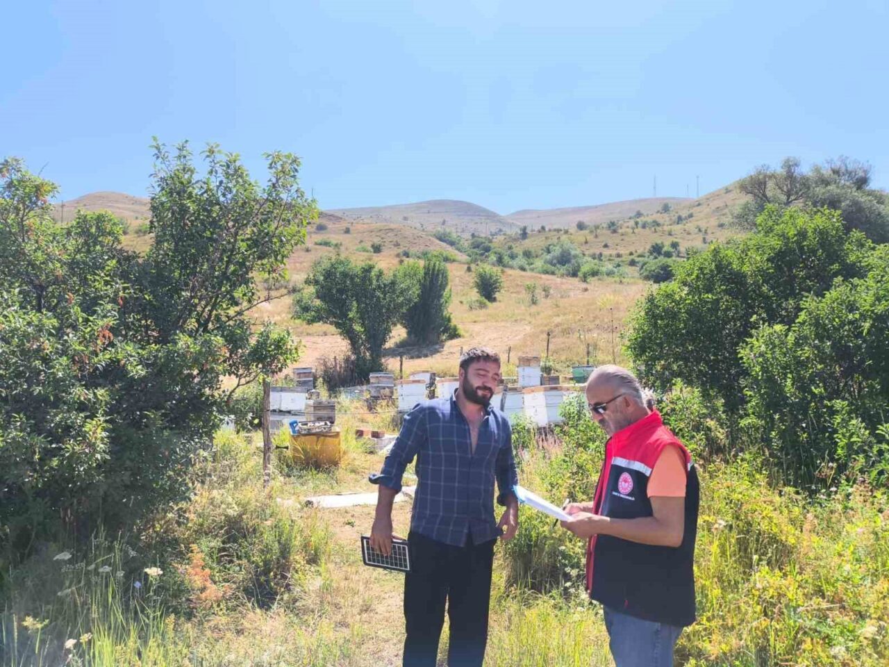 Bayburt’ta arılı kovan desteklemesi kapsamında tespit çalışmaları başladı