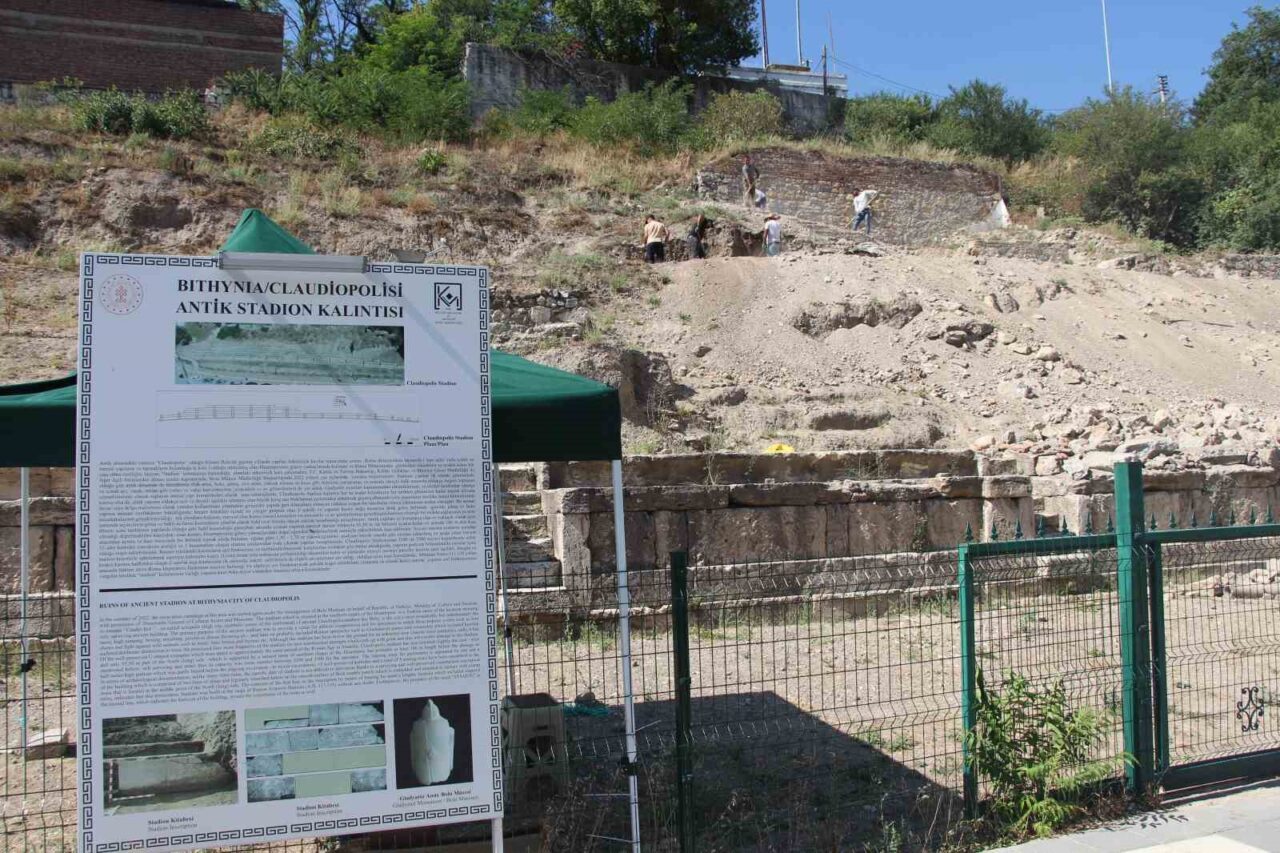 Bolu Antik Stadion’da kazı çalışmaları başladı