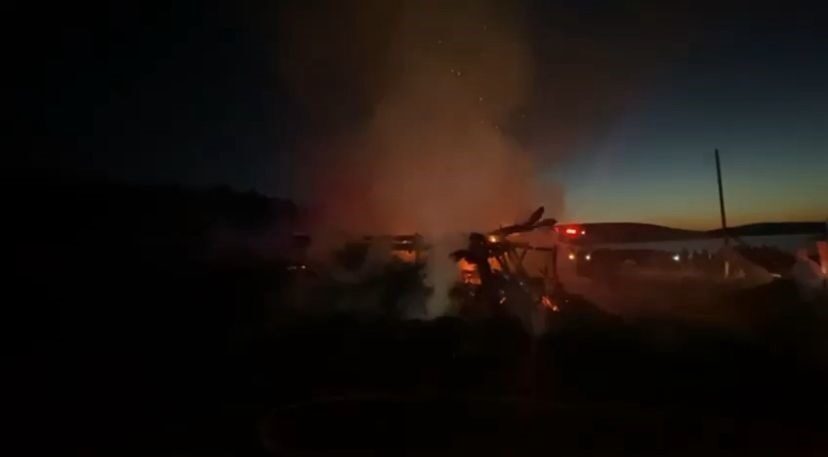 Bolu Valiliği açıkladı, yayla evleri elektrik kaçağından yanmış