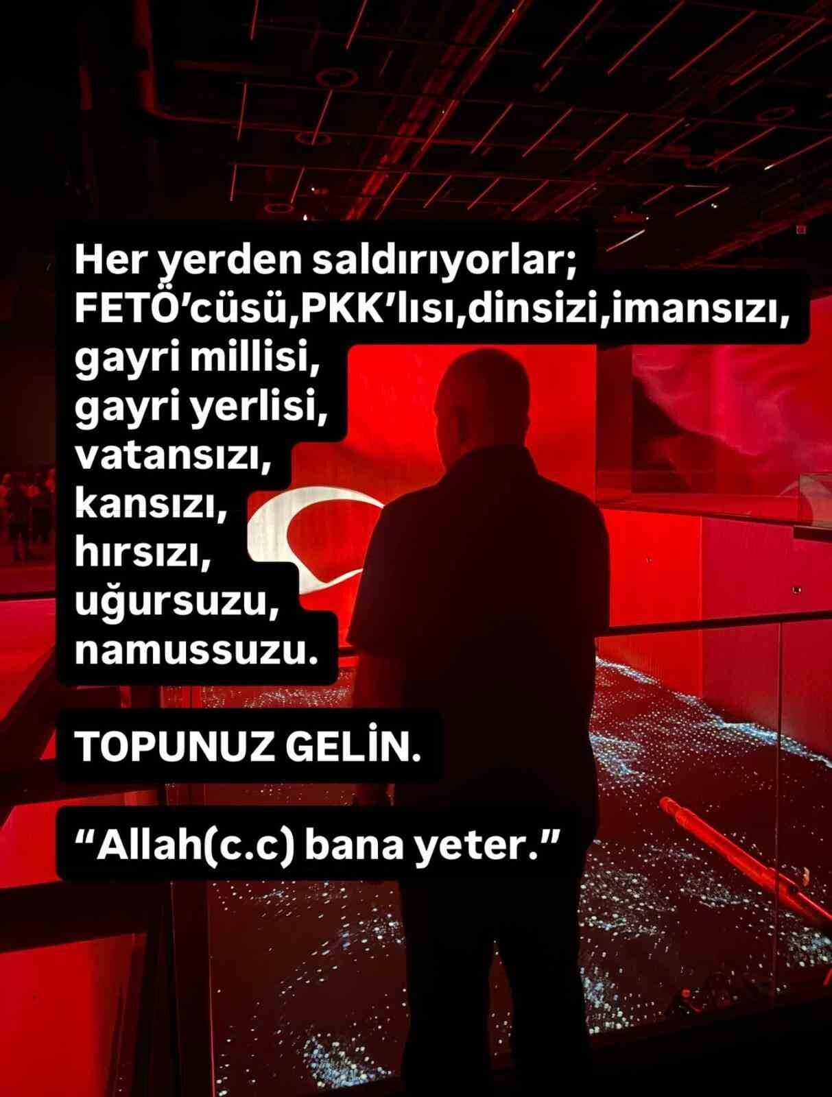 Gazi Tümgeneral Ala, hainlere meydan okudu: "Topunuz gelin"