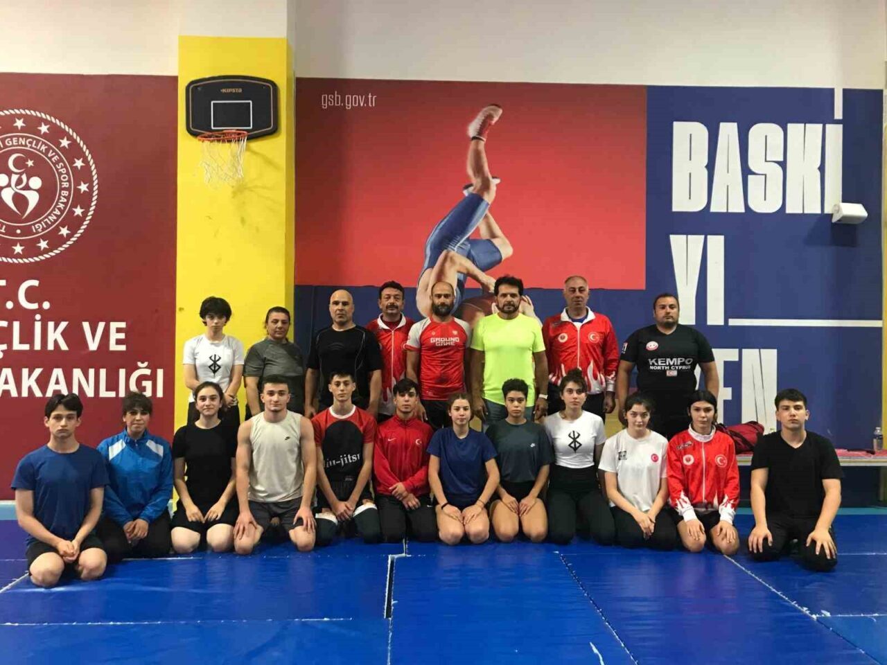 Ju Jitsu No-Gi Avrupa Şampiyonası hazırlıkları Bartın’da devam ediyor