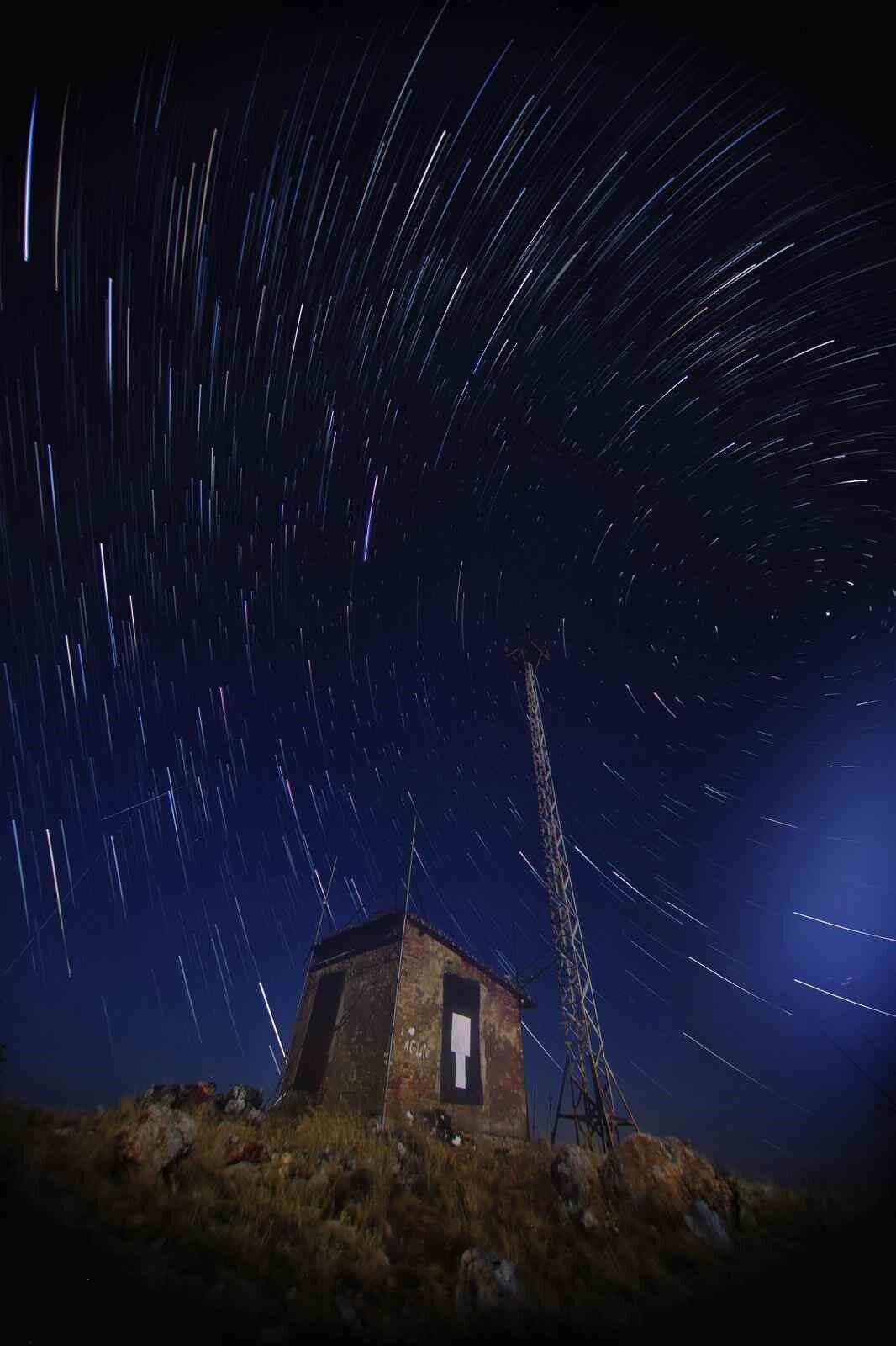 Karabük’te meteor yağmuru görsel şölen oluşturdu