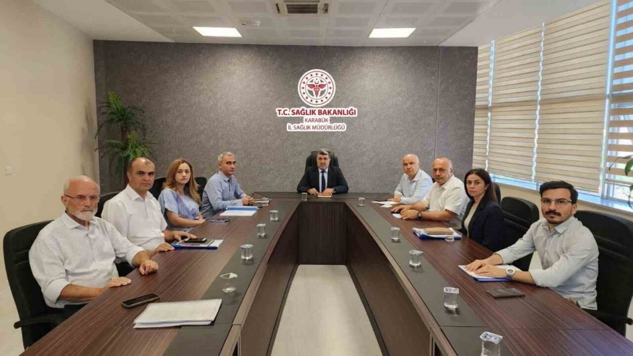 Karabük’te sağlık hizmetleri değerlendirme toplantısı yapıldı