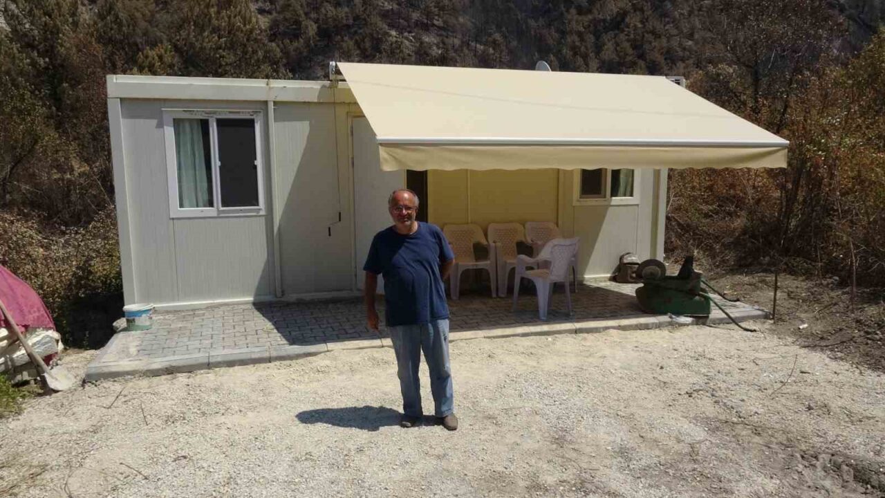 Karabük’te yangınzedeler devlet desteğiyle ayağa kalkıyor