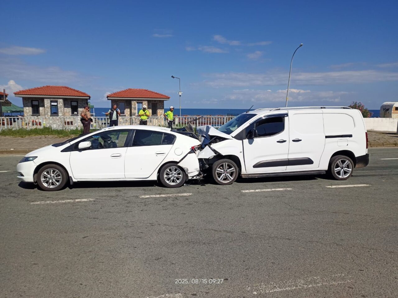 Rize’de trafik kazası: 1 ölü, 5 yaralı