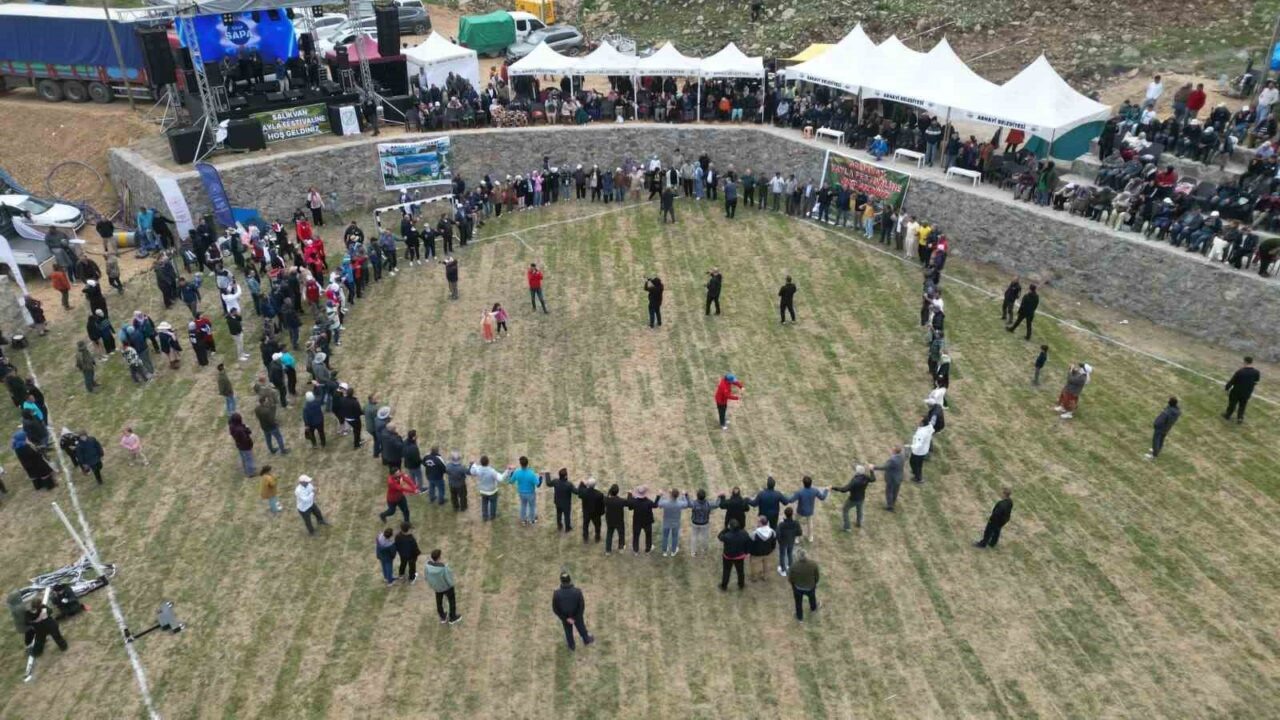 Salikvan Yayla Festivali 16 yıl aradan sonra yeniden düzenlendi