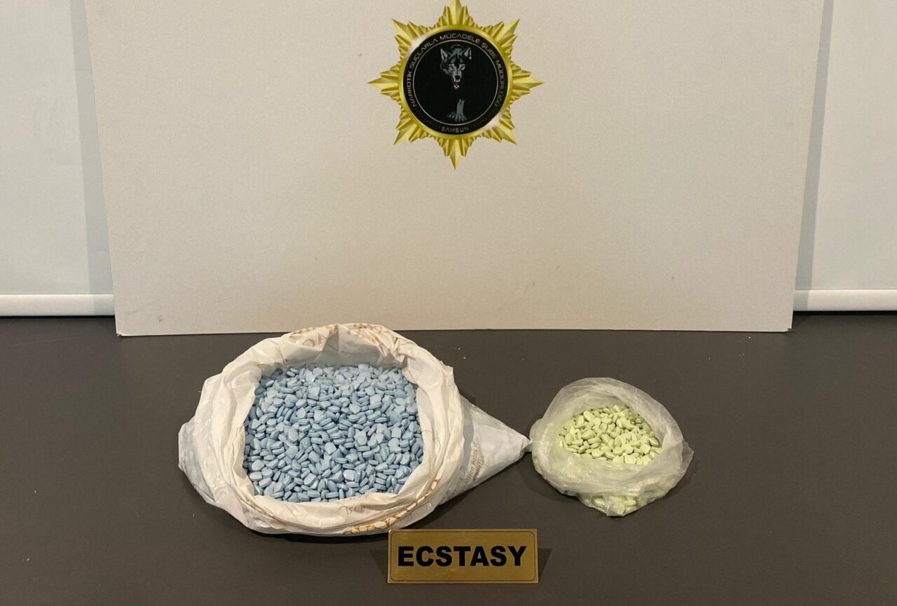 Samsun’da 5 bin 144 adet ecstasy hap ele geçirildi