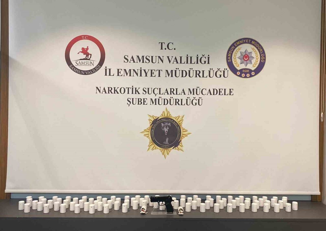 Samsun’da 5 bin adet sentetik ecza ele geçirildi