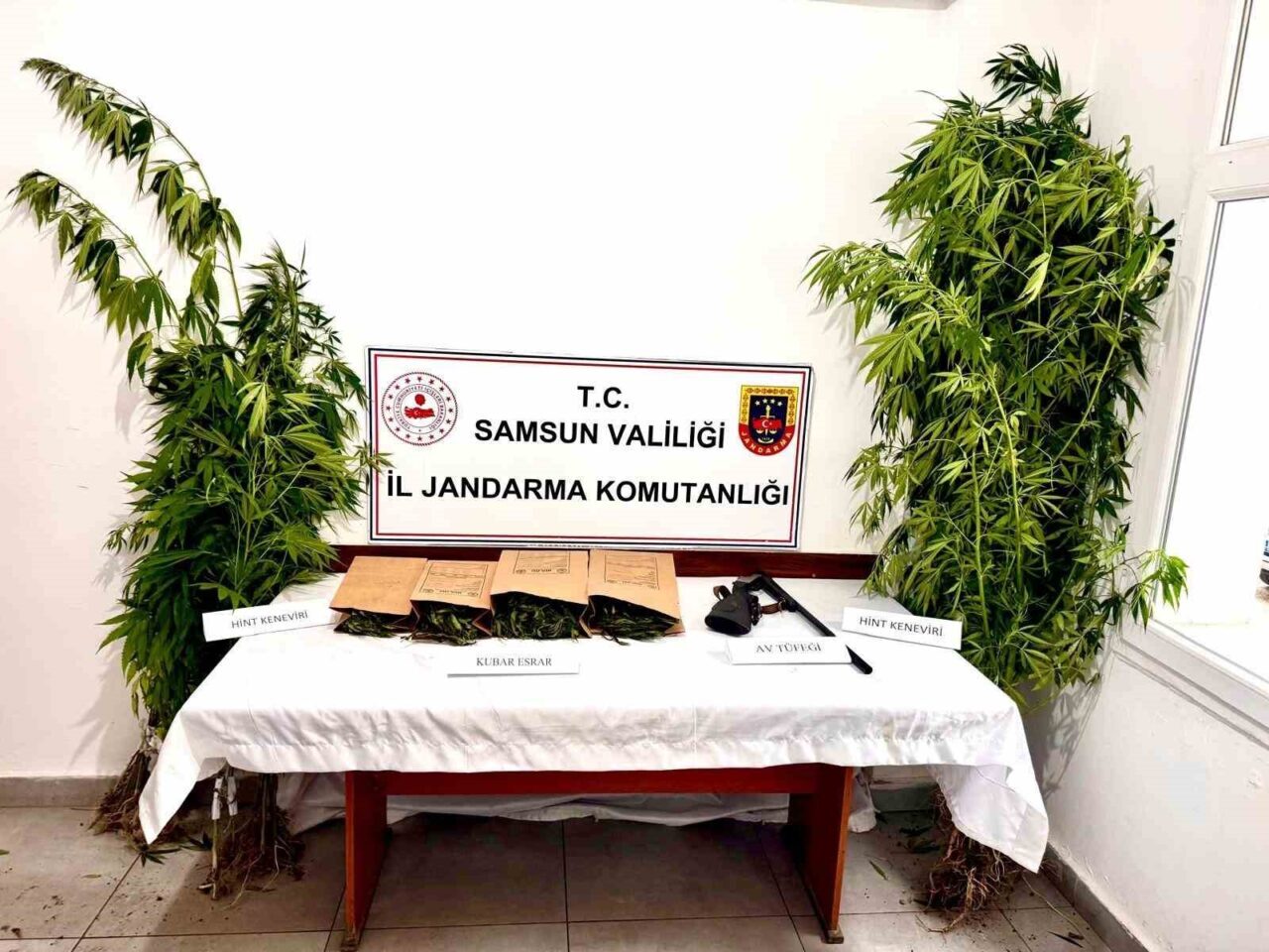 Samsun’da uyuşturucu operasyonu