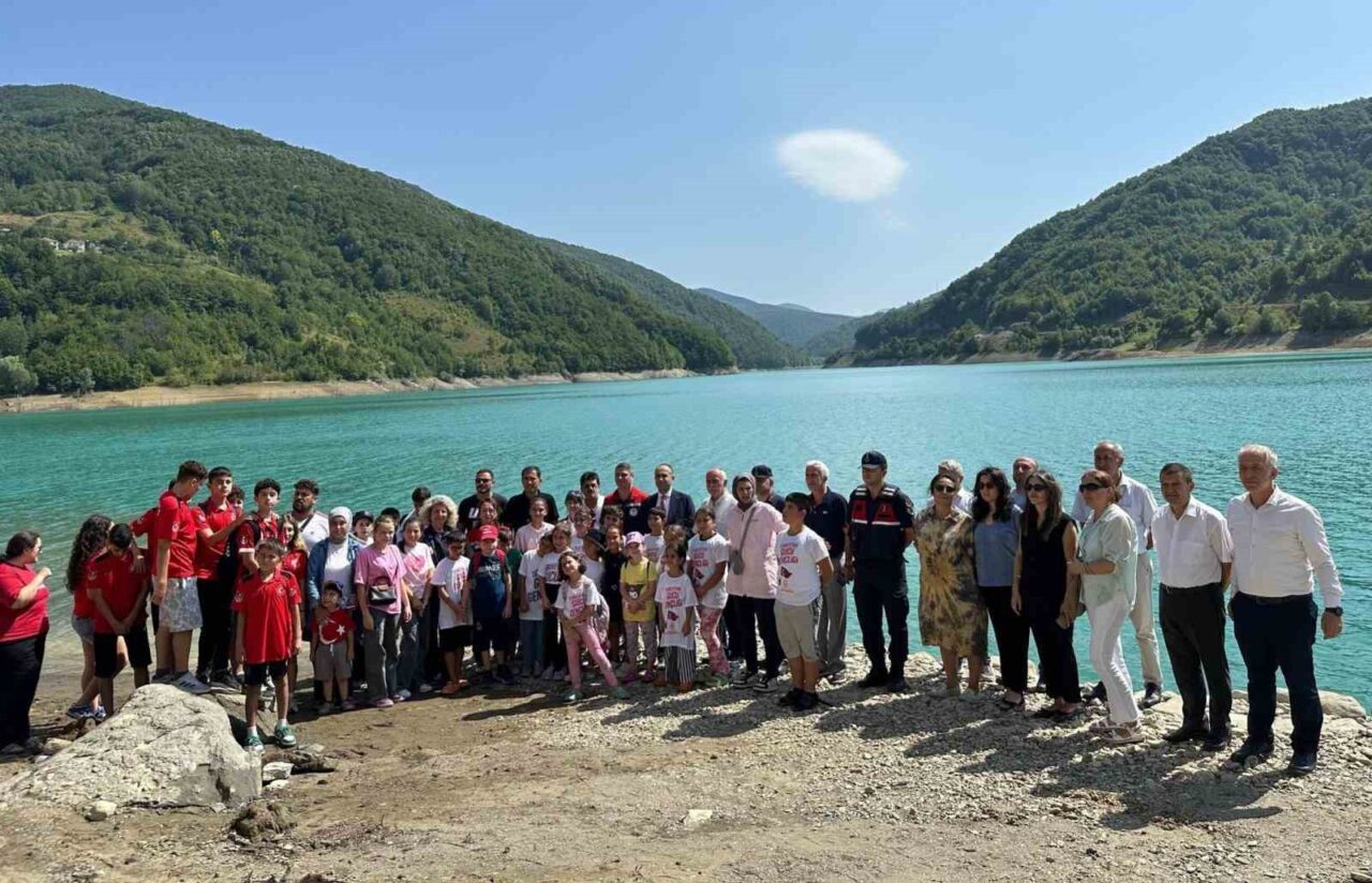 Sinop’ta baraj ve göletlere 1,5 milyona yakın sazan bırakıldı