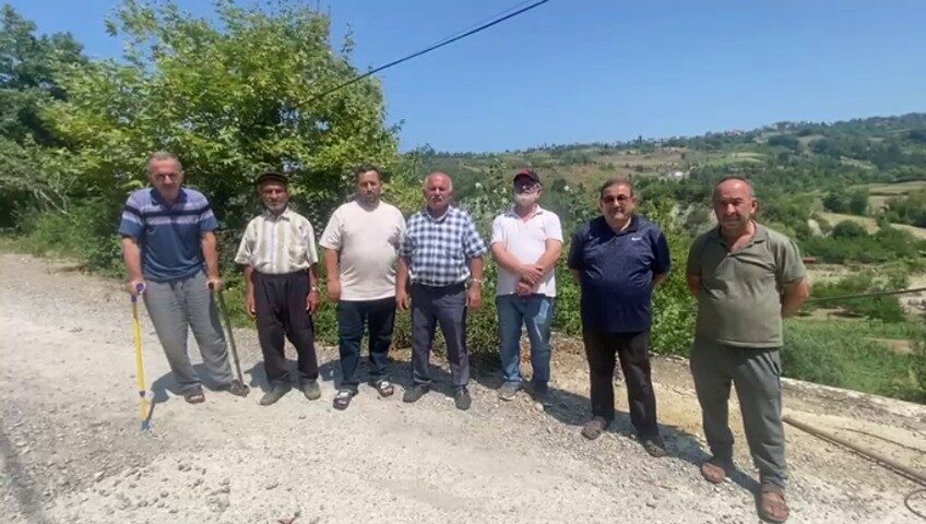 Sinop’ta tehlikeli yol: Mahalle sakinleri ’can güvenliği’ için acil önlem istiyor