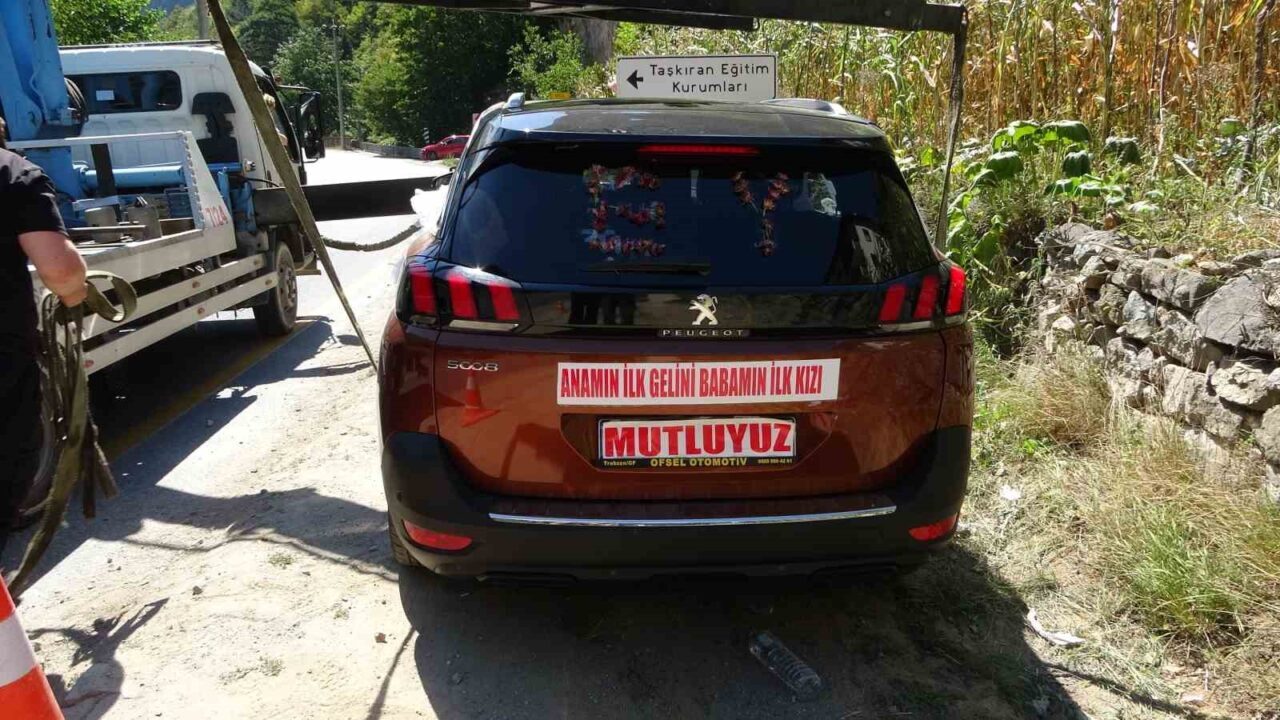 Trabzon’da gelin alma merasiminde kana bulanan evde sessizlik hakim