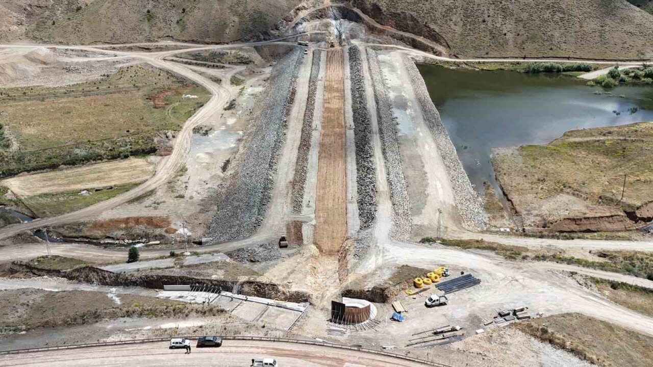 Yelpınar Göleti’nde çalışmalar devam ediyor