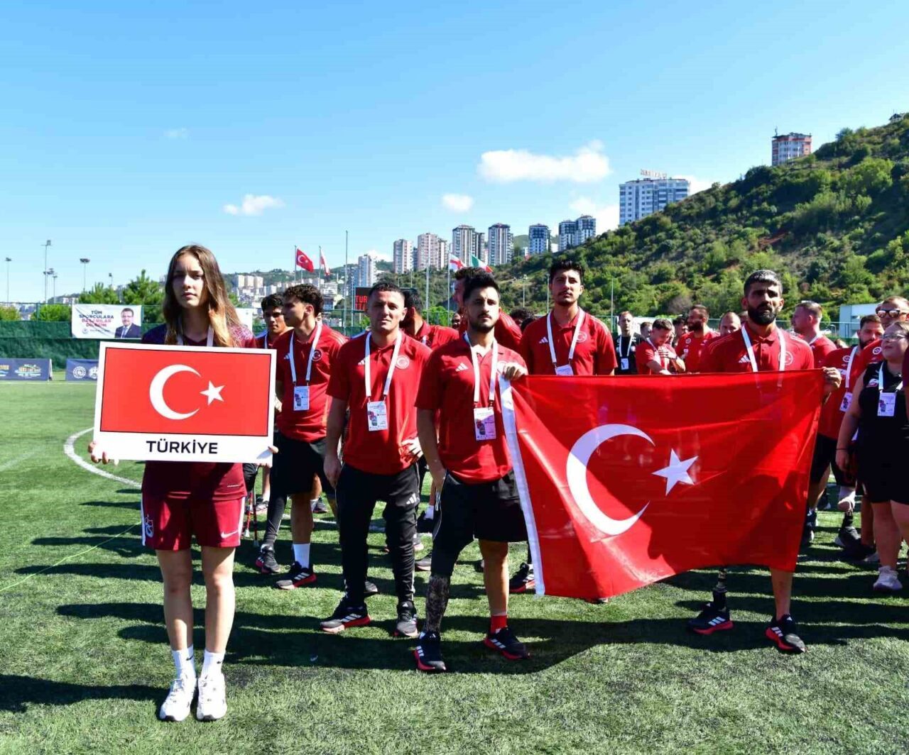 Ampute Futbol Uluslar Ligi, Trabzon’da başladı