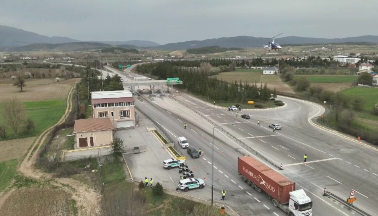 Bolu semalarında ’cayrokopter’li takip: 120 bin lira ceza