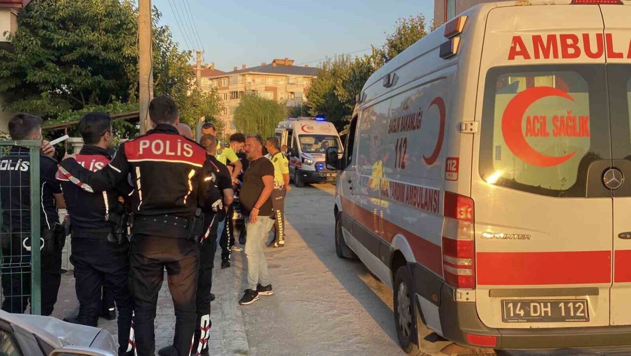 Bolu’da komşular arasında yumruklu kavga: 3 yaralı