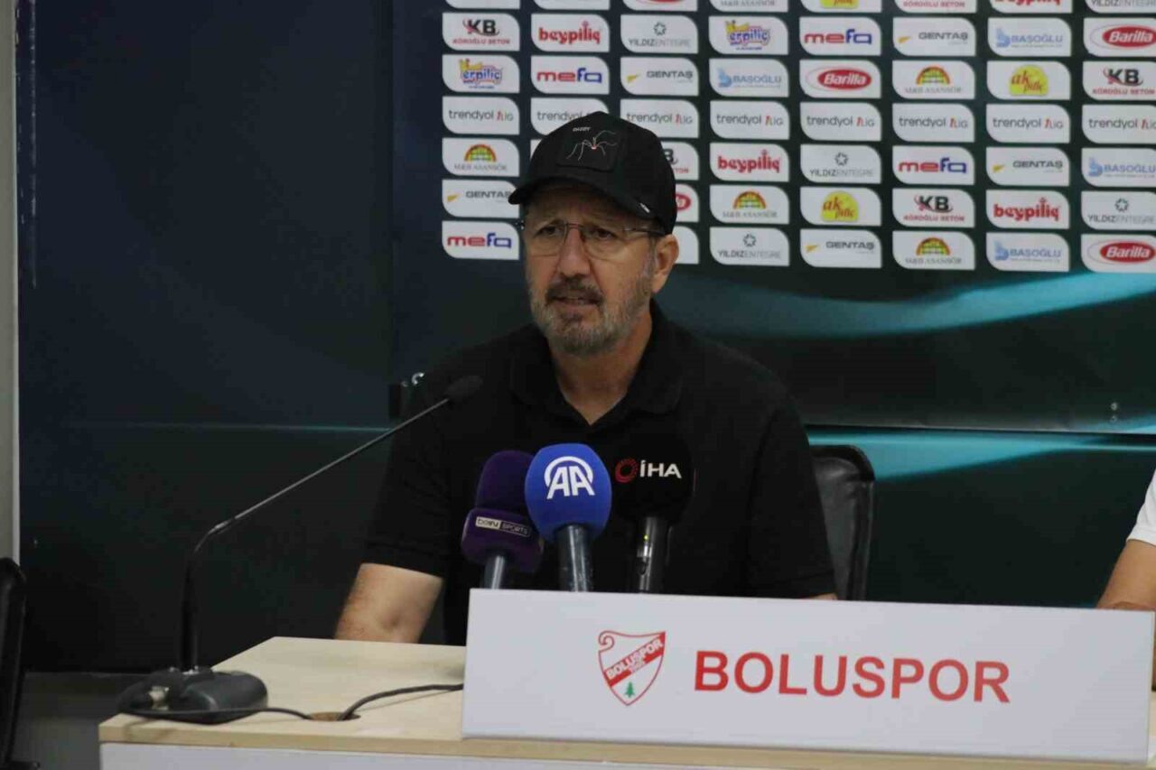 Boluspor - Manisa FK maçının ardından