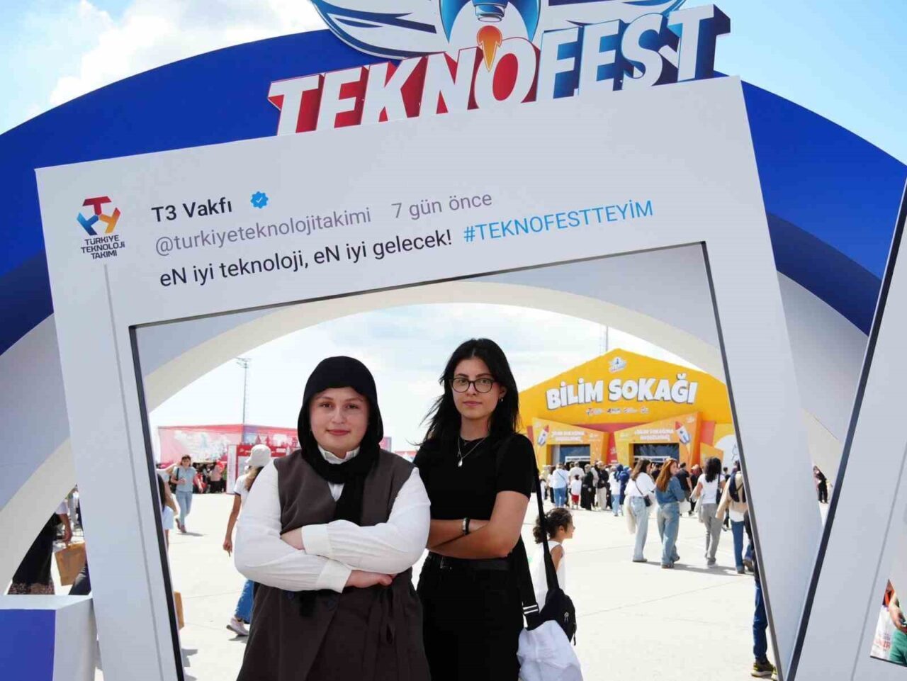 Çekiliş ile TEKNOFEST’e gittiler