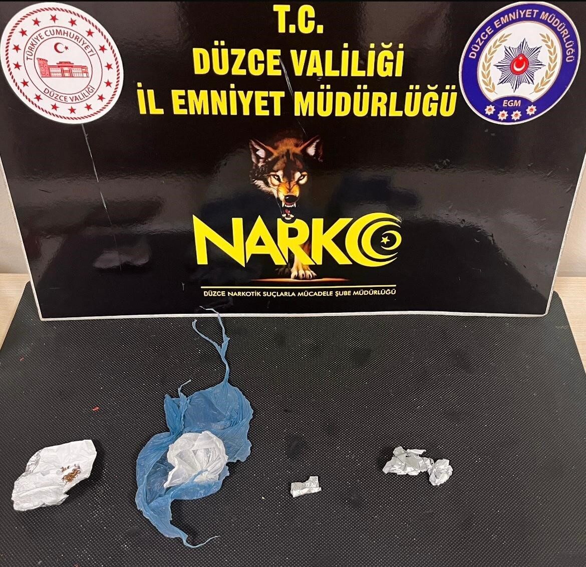 Düzce’de uyuşturucu operasyonunda 1 kişi tutuklandı