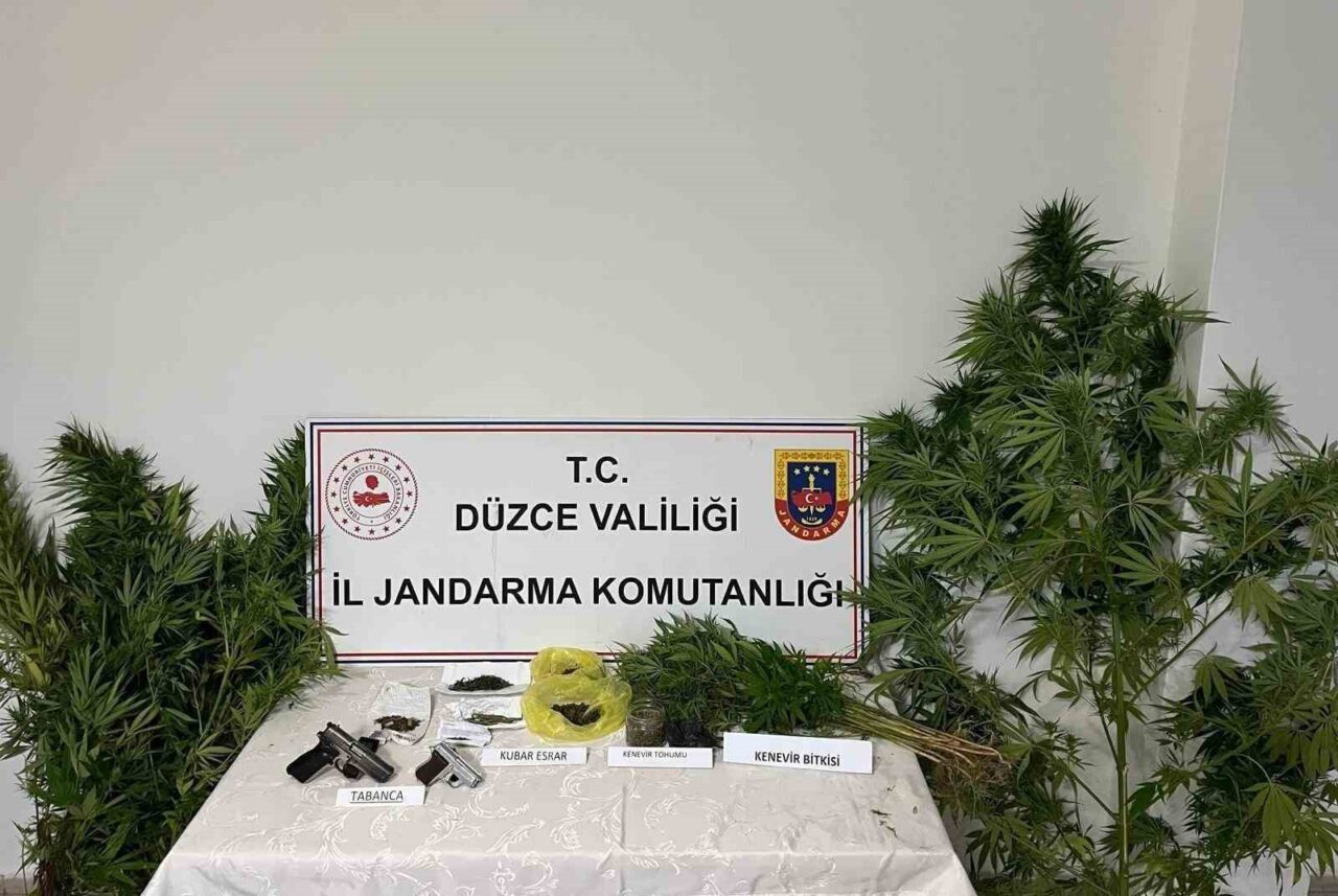 Düzce’de uyuşturucu operasyonunda 1 tutuklama