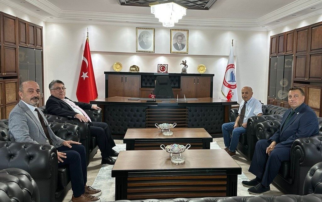 FEDEK Başkanı Prof. Dr. Sakallıoğlu’ndan BEUN Rektörü Prof. Dr. Özölçer’e ziyaret