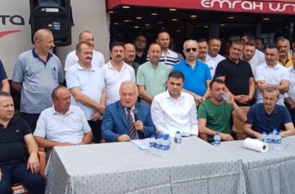 Giresun’da Samsunspor taraftarları ile yaşanan olayla gündeme gelen esnafa destek sürüyor