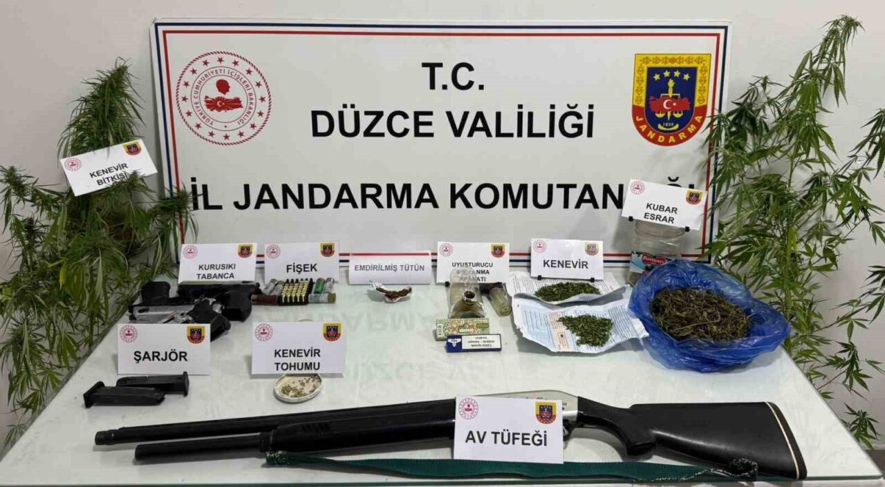 Jandarmadan uyuşturucu operasyonu