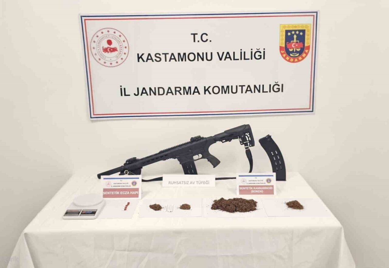 Kastamonu’da uyuşturucu operasyonu: 5 tutuklama