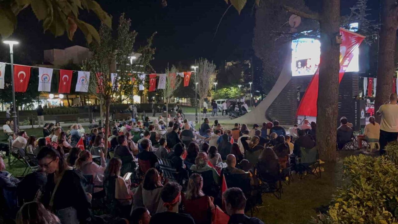 Millet bahçesinde milli heyecan