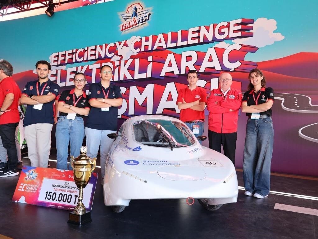 Samsun Üniversitesi TEKNOFEST’te 12 ödül kazandı