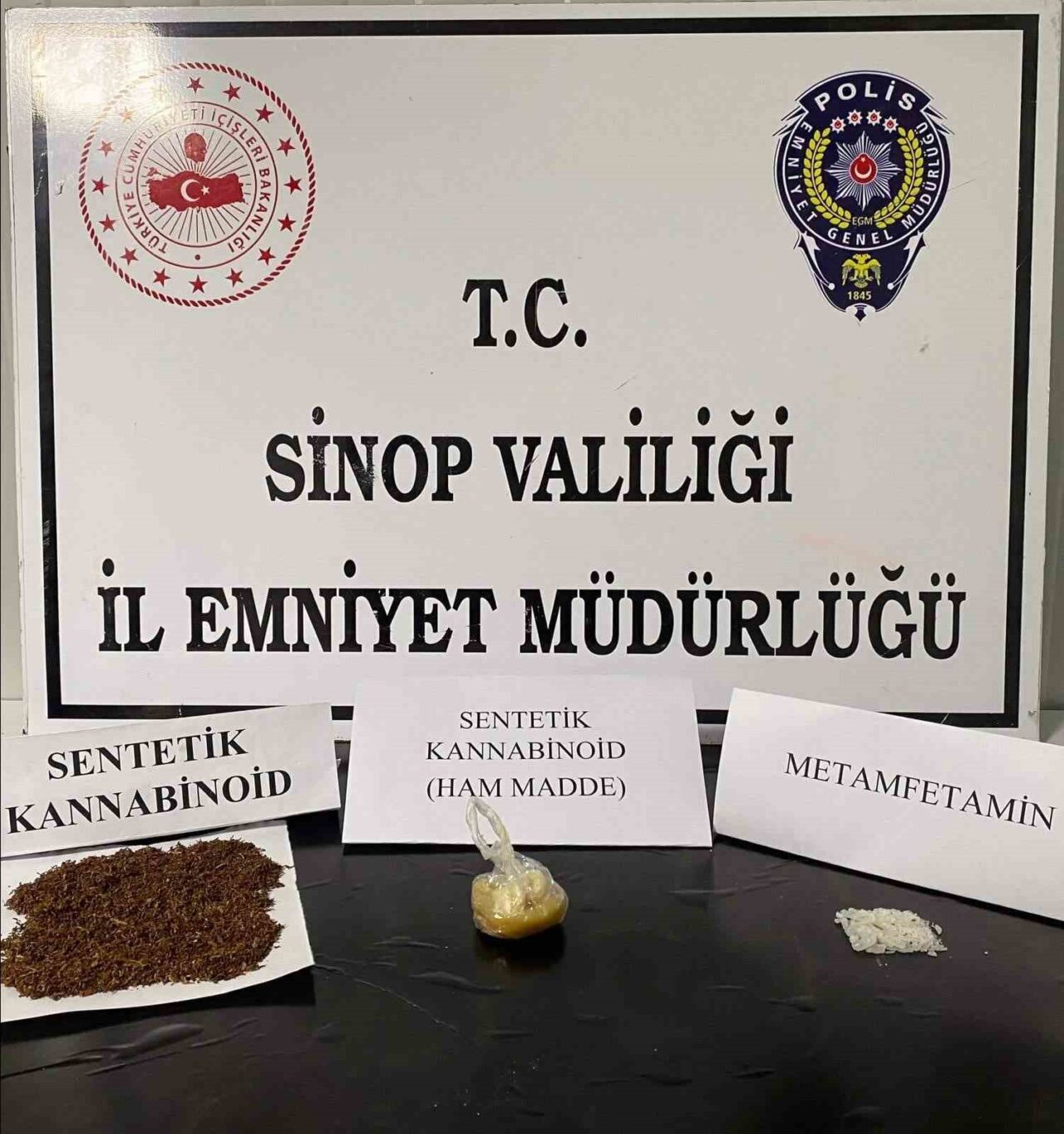 Sinop’ta uyuşturucu operasyonu: 3 tutuklama