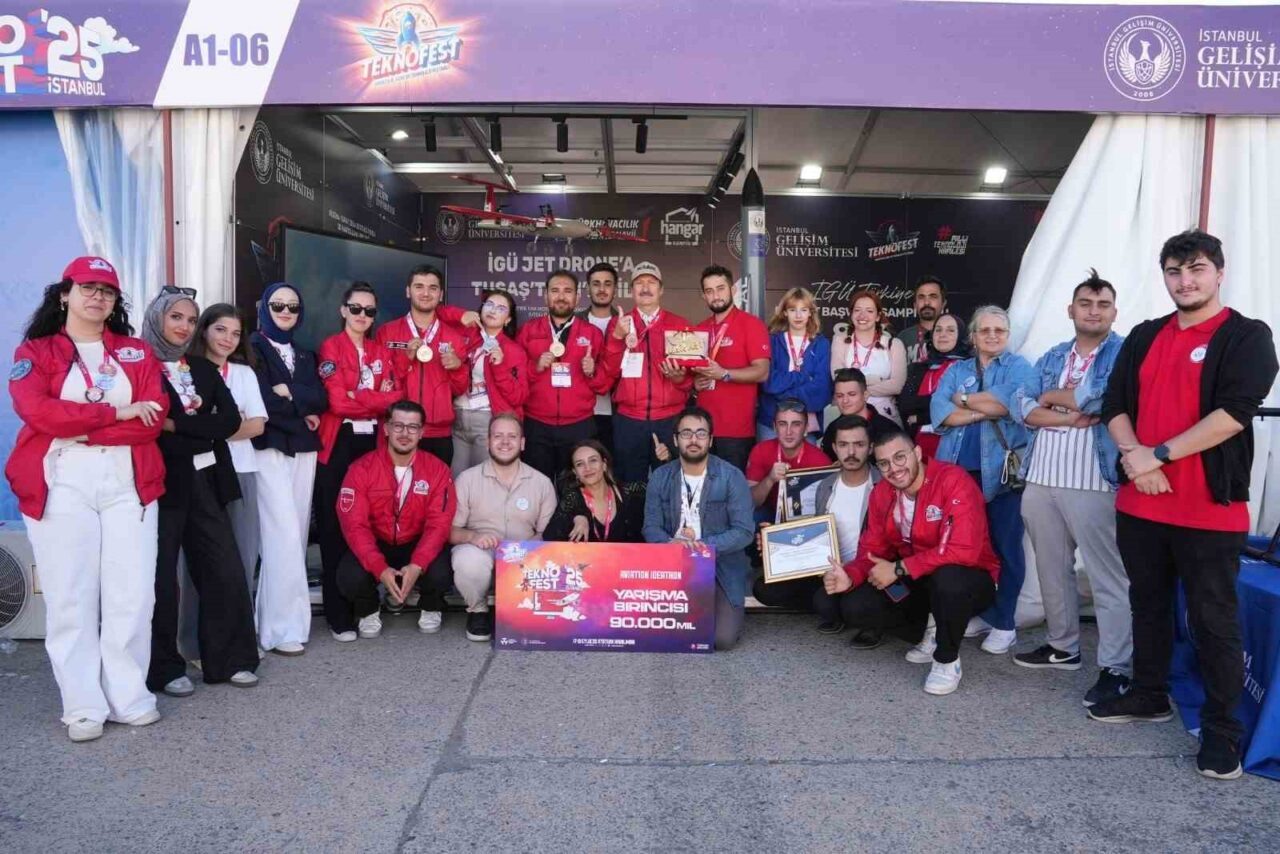 TEKNOFEST 2025’te İstanbul Gelişim Üniversitesi’nden büyük başarı