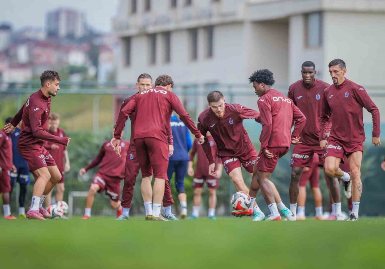 Trabzonspor, Gaziantep FK maçı hazırlıklarını tamamlandı