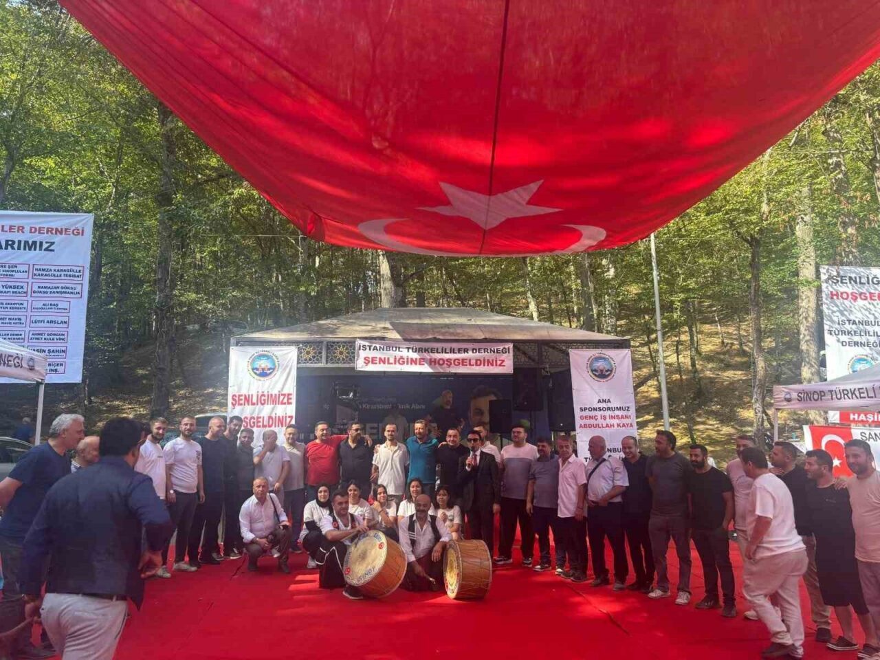 Türkelililer şenlikte buluştu