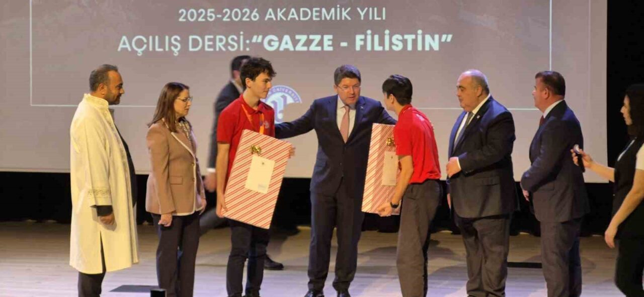 Adalet Bakanı Tunç’tan üniversite öğrencilerine: "Gazze" dersi