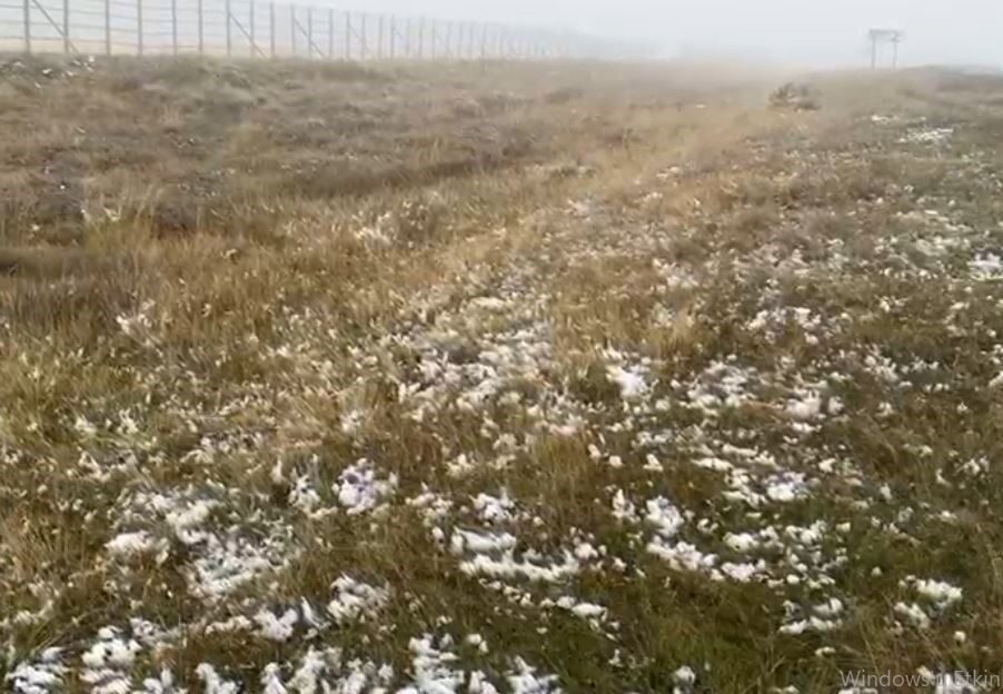 Ardahan’ın yüksek kesimlerinde kar yağışı etkili oldu